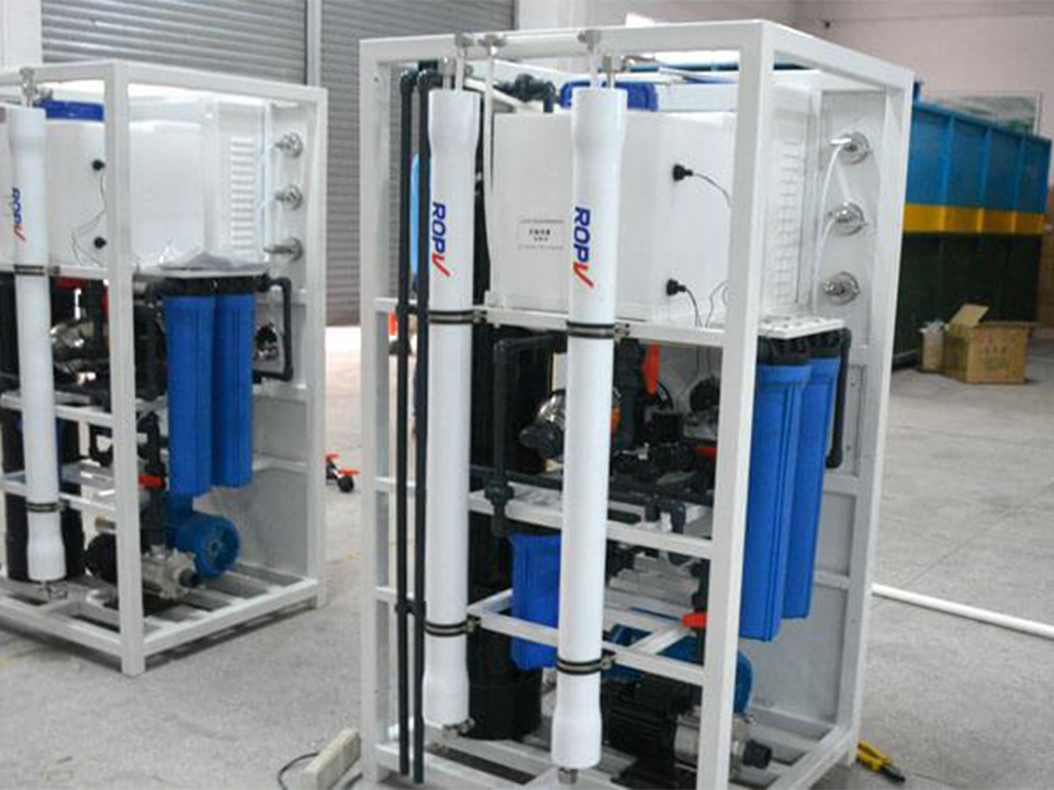 Application of Marine Seawater Desalination Plant