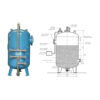 Carbon Steel Tank Media Filter