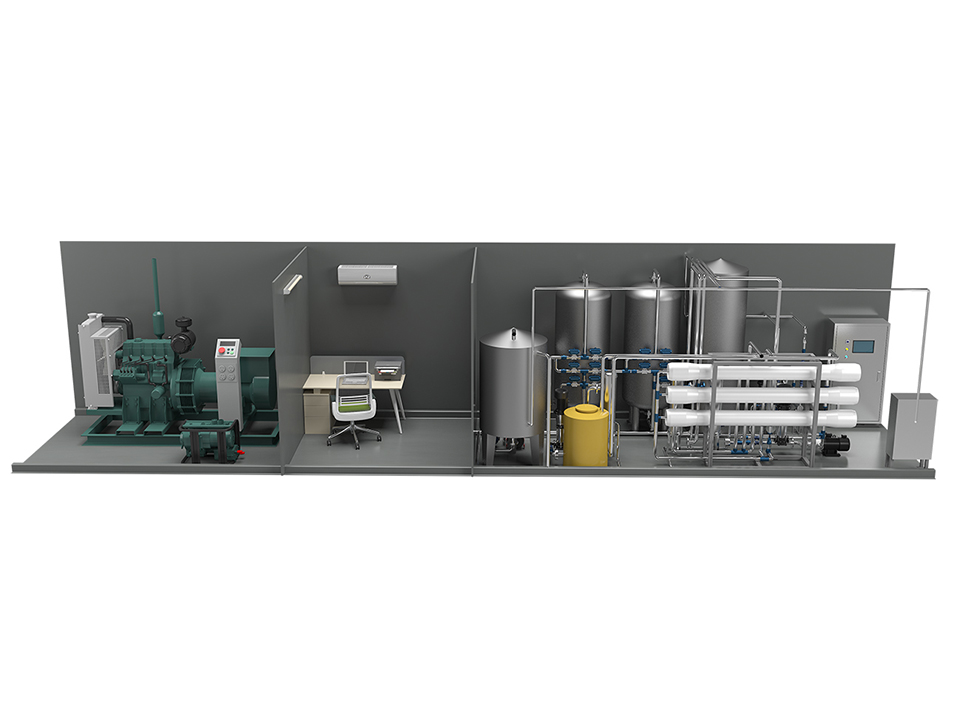 Containerized Water Treatment Plant