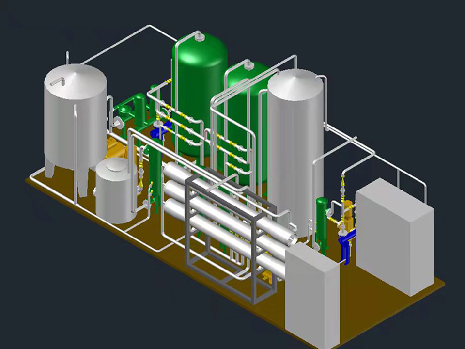 Seawater Reverse Osmosis Desalination Plant